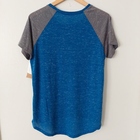 NWT Kansas Jayhawks Soft Burnout Foil T-Shirt Size XL - Picture 3 of 10